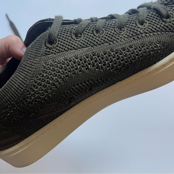 Sofft Army Green Lightweight Somers Knit Mesh Lace Up Sneaker Size 10M - Picture 9 of 10